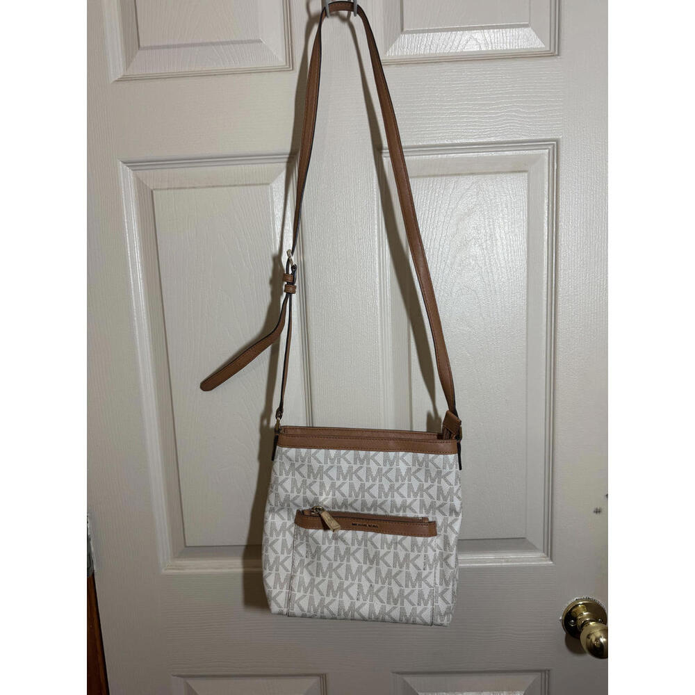 Michael Kors Signature MK Crossbody Shoulder Bag
